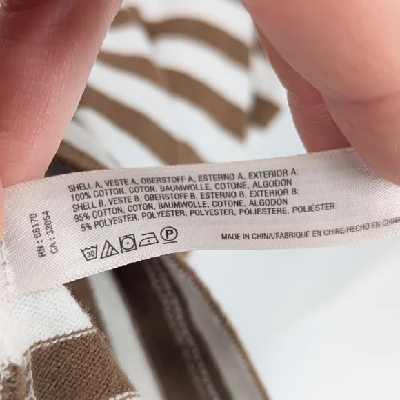 Anthropology Saturday Sunday Striped Midi Cotton Dress Size Small - Picture 5 of 11